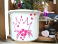 Bild 2 von Plotterdatei Krone mit Blüten