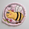 Bild 5 von Stickdatei Biene Hummel doodle  / (Größe) 18x19cm