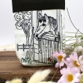Bild 4 von Stickdatei Landleben Pferd Huhn Schwein Katze SET Redwork Konturstich