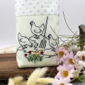 Bild 5 von Stickdatei Landleben Pferd Huhn Schwein Katze SET Redwork Konturstich