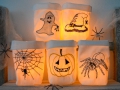Bild 1 von ITH Beutel Lichterbeutel Halloween  / (Größe) 13x18cm Stickrahmen
