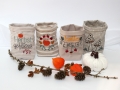 Bild 2 von ITH Lichterbeutel Herbst 8 Motive Kürbis Laub Blätter Kastanie  / (benötigte Stickfläche) 13x18cm
