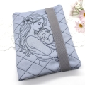Bild 4 von Stickdatei ITH Windeltasche blanko mit Motiv Mama mit Baby