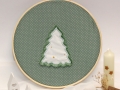 Bild 3 von Stickdatei Tannenbaum Fransenstickerei Weihnachten