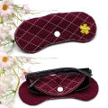 Stickdatei ITH Brillenschutz Quilt Optik 