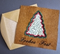 Bild 2 von Stickdatei Tannenbaum Fransenstickerei Weihnachten
