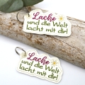 Stickdatei Lachen Anhänger