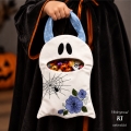 Bild 4 von Stickdatei ITH Beutel Halloween Gespenst Geist Gespensterbeutel