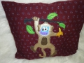 Bild 8 von Stickdatei Affe mit Banane doodle 3 Größen