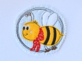 Bild 2 von Stickdatei Biene Hummel doodle  / (Größe) SET 10x10cm/ 13x14cm/ 15x16cm/ 18x19cm