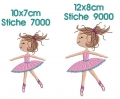 Bild 4 von Stickdatei Ballerina Vollstick 2 Größen