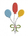 Bild 4 von Stickdatei Luftballon doodle