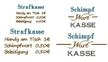 Bild 3 von Stickdatei Meckerkasse Schimpfwortkasse 4er SET verschiedene Größen