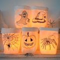 Bild 2 von ITH Beutel Lichterbeutel Halloween  / (Größe) 13x18cm Stickrahmen