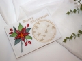 Bild 3 von Stickdatei Weihnachtsstern Blume verschiedene Größen